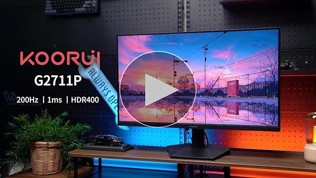 KOORUI ゲーミングモニター　200Hz KOORUI新世代ゲーミングモニター発表！23.8型『200Hz 超速モデル